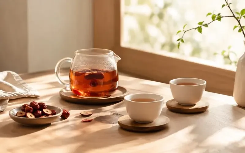 一杯枣茶的疗愈课专题（把日子过成温柔的诗，黄果AI短剧专题策划）